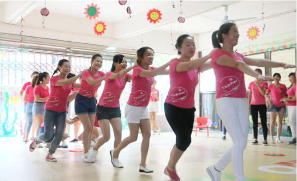 精彩培训聚合青春正能量  齐心协力共筑美丽幼师梦