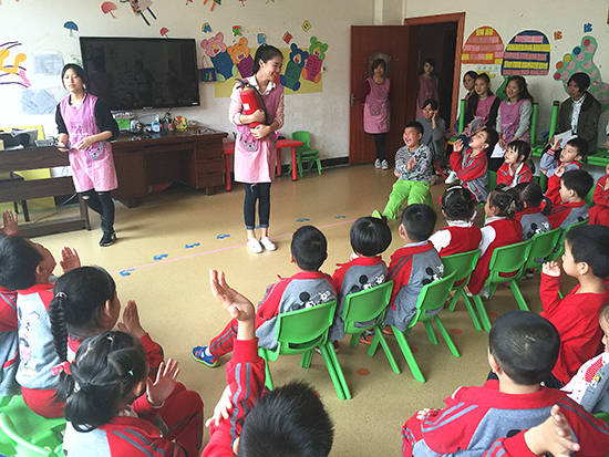 江西迪斯尼幼儿园·芳草园热情迎接姐妹园来园参观学习和交流