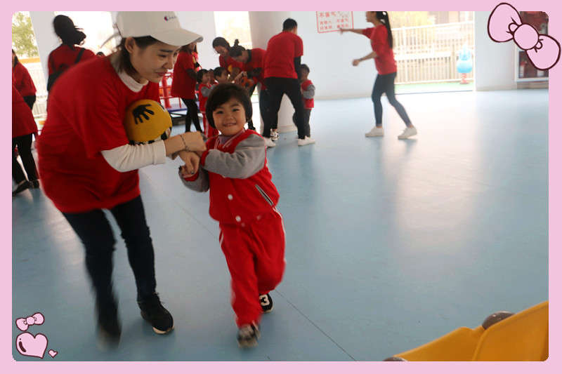 江西迪斯尼幼儿园·象湖园举行趣味亲子运动会